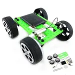 Mini Solar car Toy DIY Car Kit Children Educational Gadget
