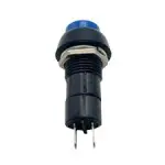 ON-OFF, Latching, Blue head - IC186 PLASTIC BUTTON WITH SPRING - Blue