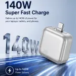 Type-C Smart Auto-Power-Off Charger Adapter, Full-Charge Auto Cutoff Intelligent Power Protector, Overc