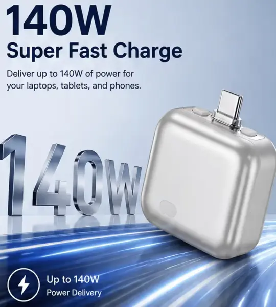 Type-C Smart Auto-Power-Off Charger Adapter, Full-Charge Auto Cutoff Intelligent Power Protector, Overc