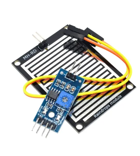 Humidity Detection Sensor Module Rain Detection sensor (Black)