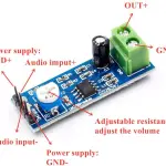 LM386 Audio Amplifier Module
