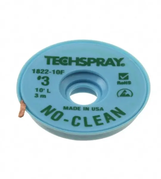 Techspray No Clean Desolder wick 1.9mm