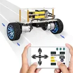 Best Quality APP Control BT Module Self-balancing Robot Car Kit for Arduino