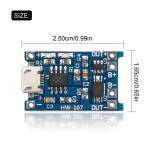 5V 1A Li-Battery Micro USB Charger + protection Module Charging Board