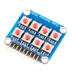2*4 8 Push Buttons Accessory Board Matrix Keypad Module