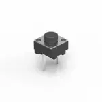 6mm x 6mm x 5mm DIP Push Button Momentary Tactile Switch 2 Pin
