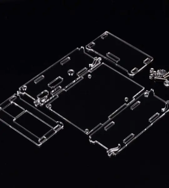 Thicken Acrylic Case Suitable for Raspberry PI3 3.5 inch LCD