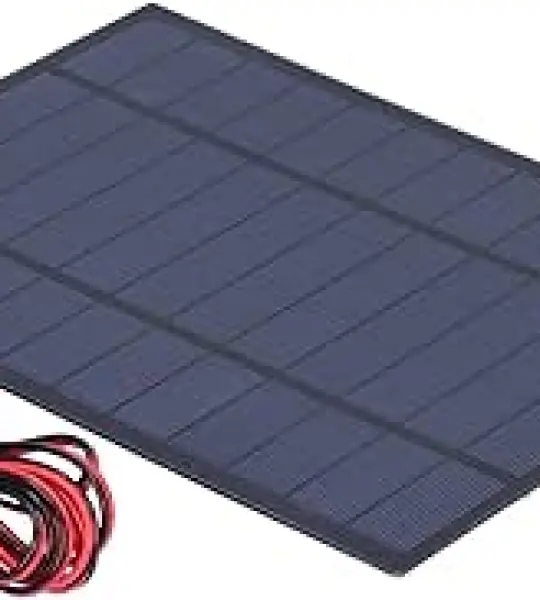 6V 6W 1000mA 170x230mm Solar Panel with Wire