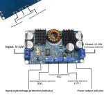 LTC 3780 DC-DC 5-32V to 1V-30V 10A Automatic boost buck Step Up Down module