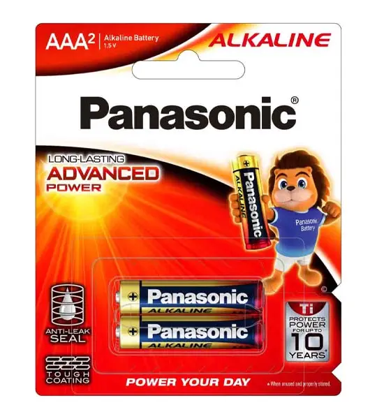 Panasonic AAA Battery 2 Pack