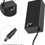 5.5MM male plug case box holder w cover for 9V battery