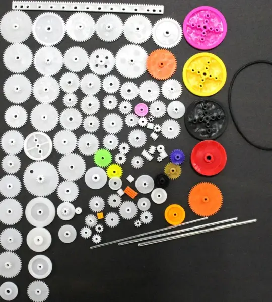 106 kinds of gear pack (plastic motor gear package)