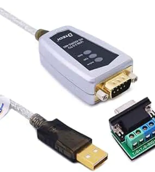 DTECH DT-5019 USB To RS485/422 Industrial Converter Serial Line Communication Adapter(1.2m)