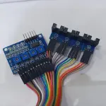 4 channel speed sensor module motor speed counting module groove coupler module