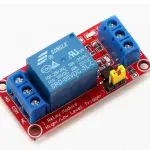5V 1-Channel High/Low Level Triger Relay Module with Optocoupler(Red)