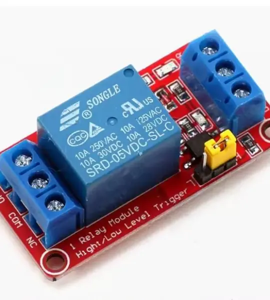 5V 1-Channel High/Low Level Triger Relay Module with Optocoupler(Red)