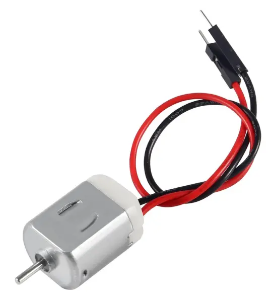 3 to 6v toy dc motor with male pin wire