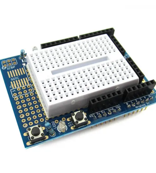UNO R3 ProtoShield Shield With mini Breadboard