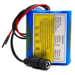 12V 6800mah Lithium 6.8Ah Rechargeable 12v Battery Pack with BMS + 12.6V Charger