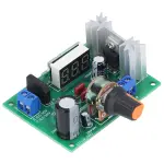 LM317 AC-DC Converters Step Down Power Module Adjustable Linear Regulator with LED Meter