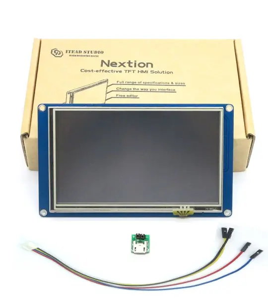 "Nextion NX8048T050 5 inch Resistive Touch Screen Man-machine interface HMI kernel