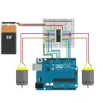 l293d motor driver ic