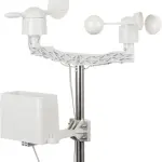 Weather Meter Kit - Station Includes Analog sensors Wind Vane Cup Anemometer Tipping Bucket rain Gauge RJ11 terminated Cables