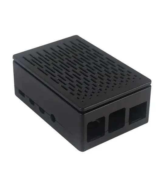 Raspberry Pi 4 Model B ABS Case Enclosure Box Cooling Fan Support 3.5 Inch LCD