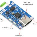 usb c Lithium Battery Charger and Protection Module 5v 1A Type-C TP4056