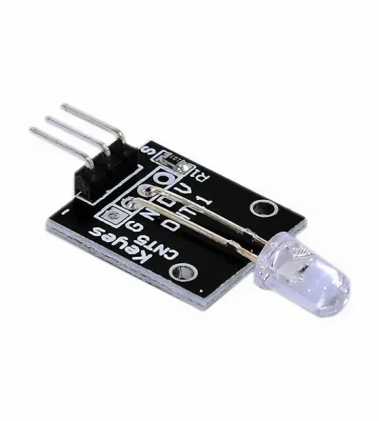 Automatic flashing colorful LED module