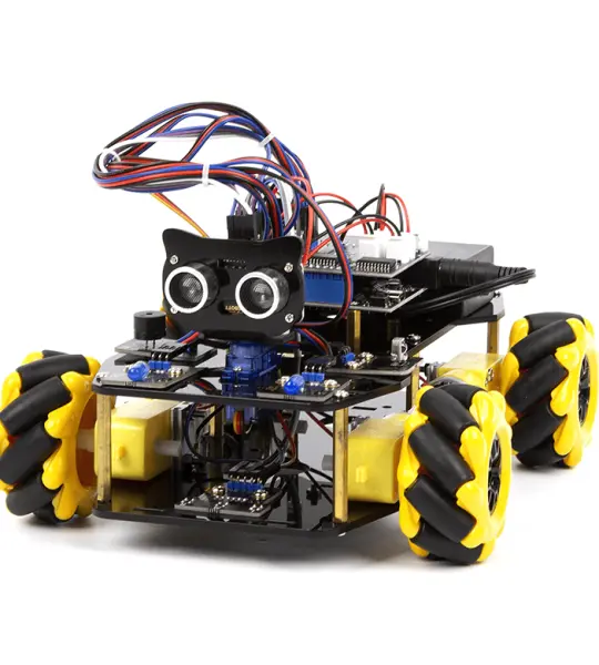 ACEBOTT QD001 ESP32 Smart Car Starter Kit with 4WD Mecanum Wheel Car