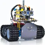 Keyestudio DIY Mini Tank V2.0 Smart BT Robot Car Kit stem robot kit for Arduino Uno