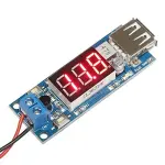 DC 4.5- 40V to 5V 2A USB Charger dc-dc step down Buck converter voltmeter module
