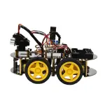 Robot 4WD Cars APP RC Remote Control BT Robotics Learning Kit Educational Stem Toys for Children Kid for Arduino