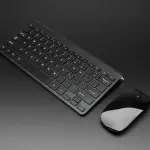 Wireless Keyboard and Mouse Combo - One USB Port!