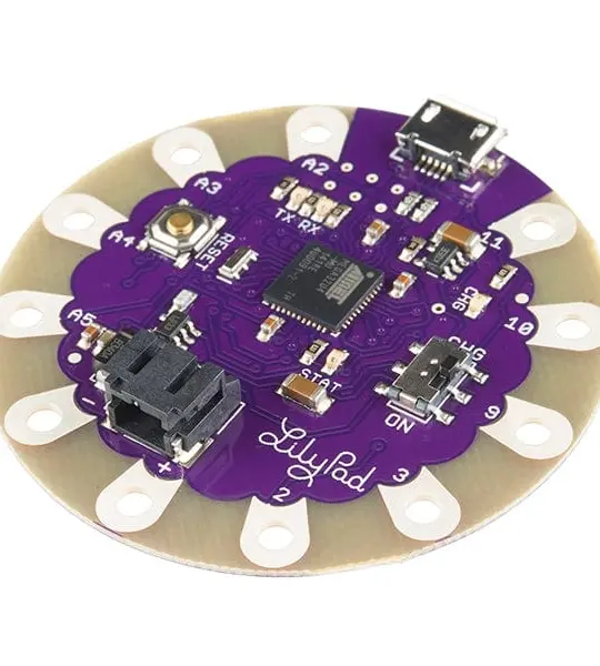 LilyPad USB - ATmega32U4 Board microcontroller development board
