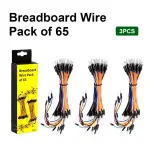 Keyestudio 3 Packs M/M Breadboard Jumper Wire Kit for breadboards