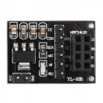 AMS1117 Socket Adapter Plate Board For 8Pin NRF24L01 Wireless Transceiver Module 51