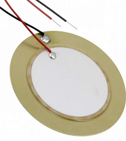 Piezo electric Element buzzer 40mm (Vibration / Knock ) with Cable