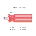Water Level Sensor Depth of Detection for Arduino
