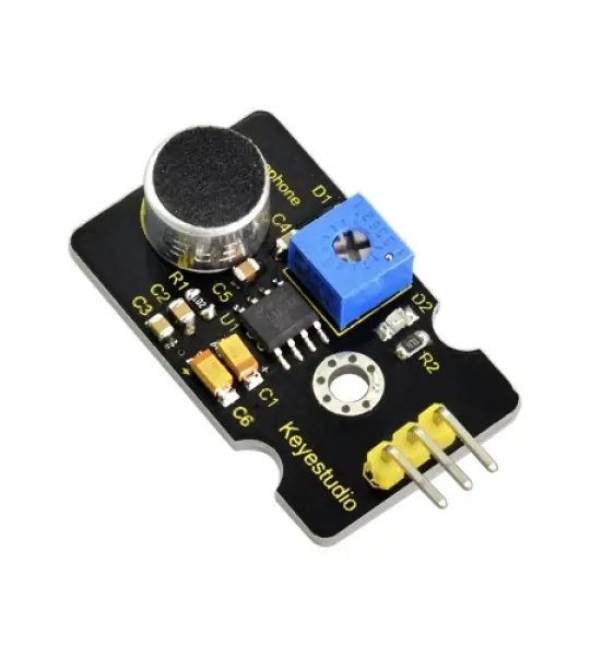 Keyestudio OEM/ODM Analog Output Module Microphone Module Voice Sound Sensor for Arduino