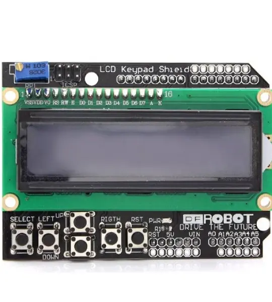 LCD1602 Keypad shield