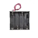 4AA Batteries Storage Box Holder
