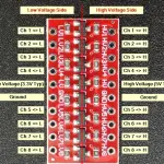 8 Channel Bi-Directional Logic Level Converter Module