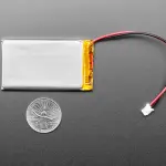 3.7v 1200mah lithium battery