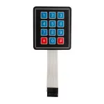 3 * 4 matrix keyboard