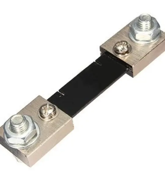 FL-2 FL2 100A 75MV Current Shunt Resistor for AMP Ampere instrument panel Black