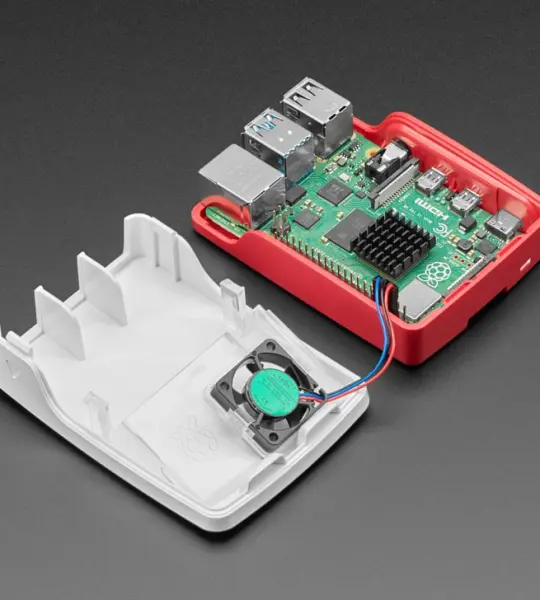 official raspberry pi 4 case fan and heatsink