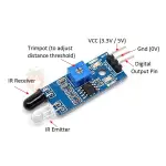 Obstacle avoidance infrared receiving infrared reflection sensor moduler for Arduino